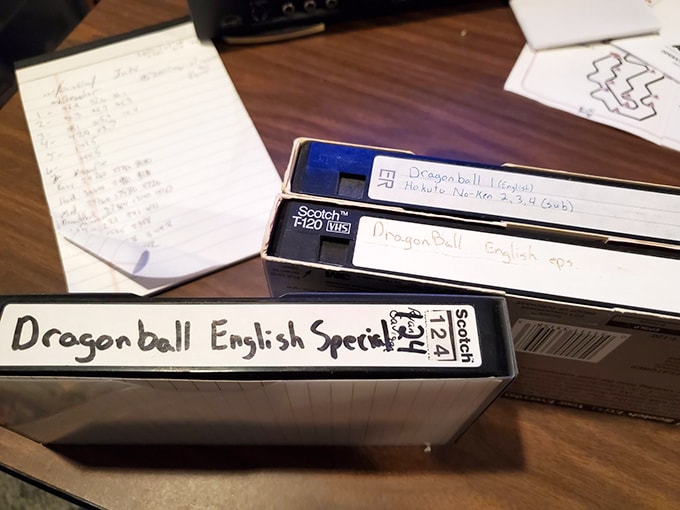 dragon ball harmony gold dub tapes